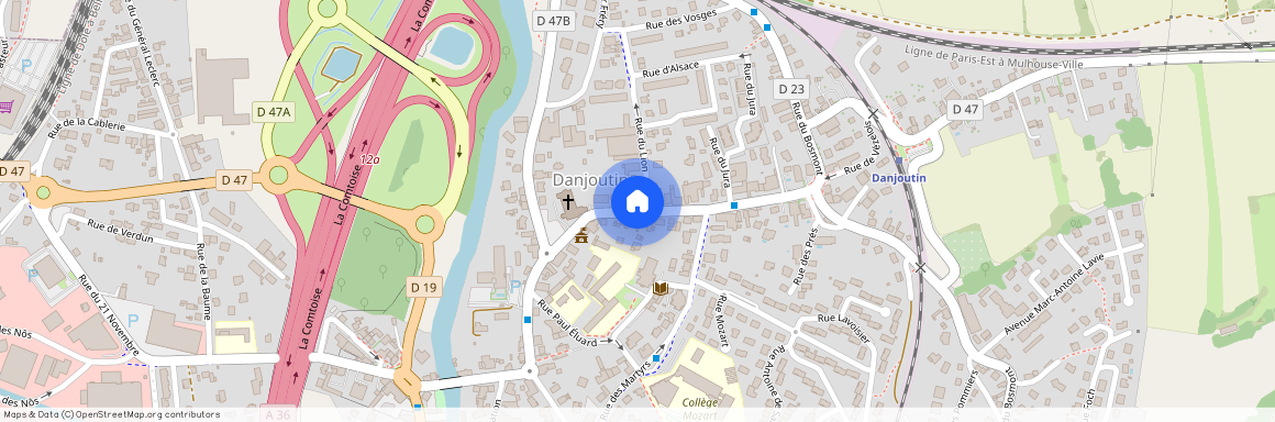 TERRITOIRE DE BELFORT (90), - BOURGOGNE-FRANCHE-COMTÉ, DANJOUTIN (90400)