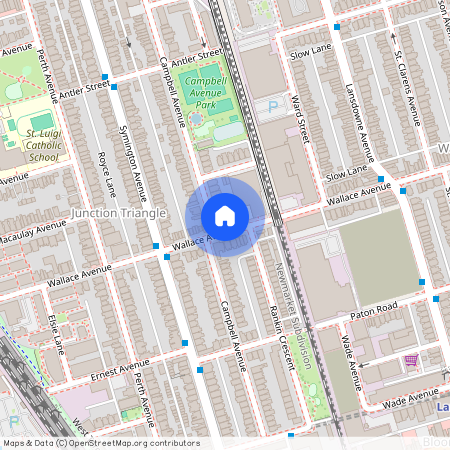 151 Campbell Avenue Unit# Upper, Toronto