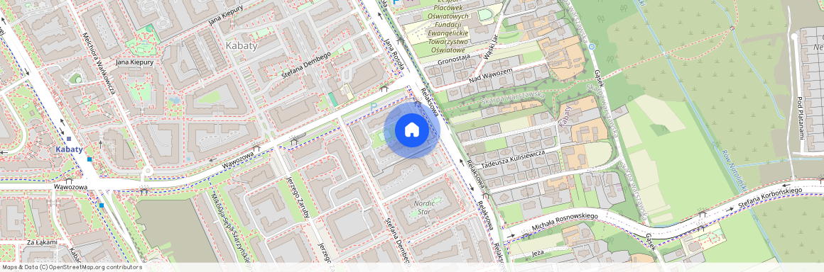 ul. Relaksowa, Kabaty, Ursynów, Warszawa, mazowieckie