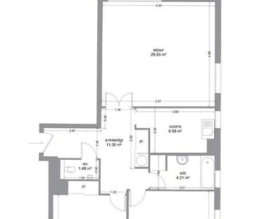 Location Appartement 3 pièces 72m² NICE 06200 - Photo 6