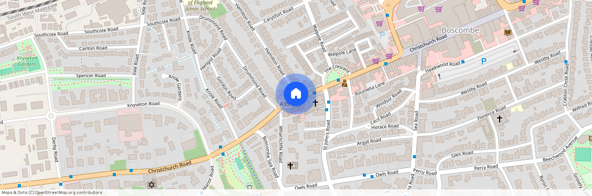 Christchurch Road, Bournemouth, Dorset, BH1