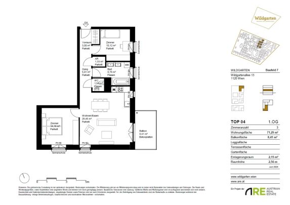 *NEUES PROJEKT* Urbanes Wohnen im Wildgarten ab 01.02.2025 - Photo 1