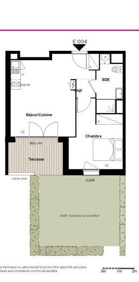 Location Appartement 2 pièces 41m² EAUNES 31600 - Photo 2