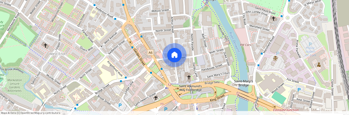 Alkmund Court, Edward Street, Derby, Derbyshire, DE1 3BR