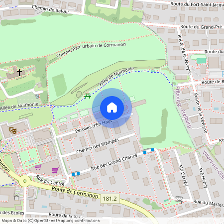 Chemin Pérolles d&#39;en Haut 10, 1752 Villars-sur-Glâne