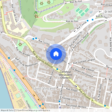 rue Jean François Millet, Quartier Saint Vincent, 76600, Le Havre