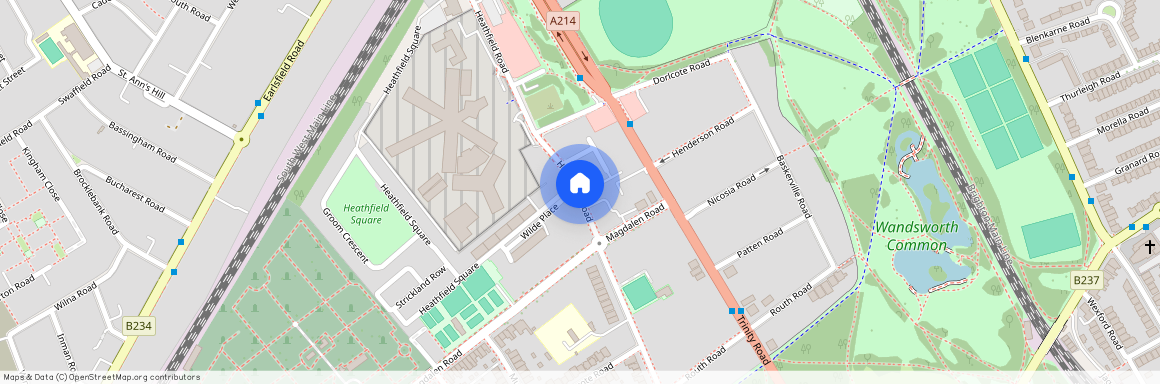 Heathfield Court, SW18, The Toastrack, London, SW18