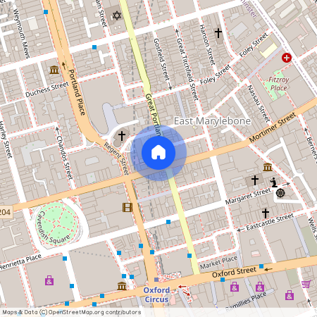 Great Portland Street, Marylebone, W1W