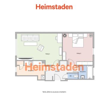 Pronájem bytu 2+1 52 m - Photo 4