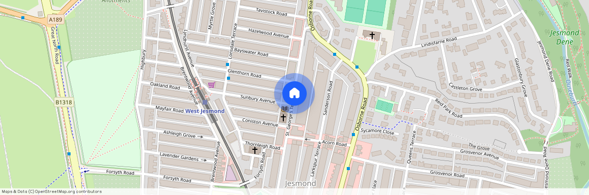 St Georges Terrace, Jesmond, Newcastle upon Tyne NE2 2DL