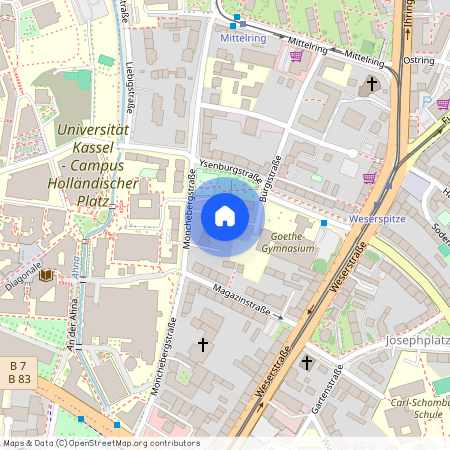 Mönchebergstr. 20, 34127 Hessen - Kassel