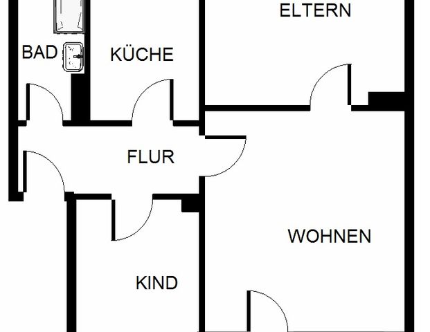 Demnächst frei! 3-Zimmer-Wohnung in Gelsenkirchen Bulmke-Hüllen - Photo 1