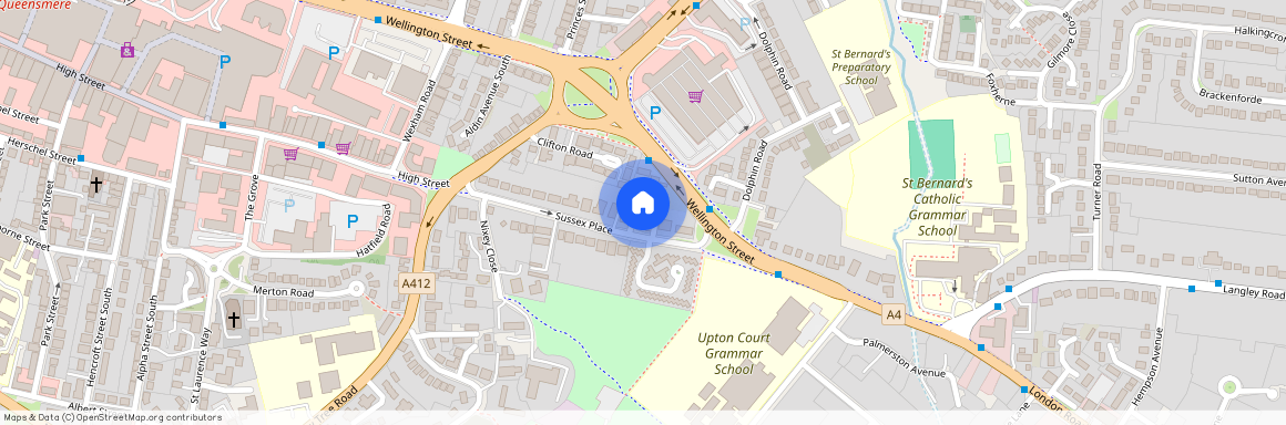 Cheshire Court, Sussex Place, Slough, SL1