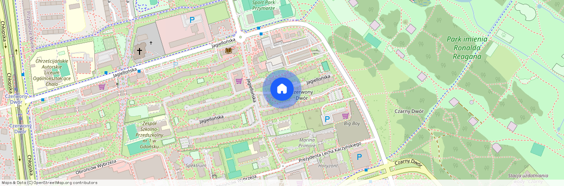 Jagiellońska, Przymorze Wielkie, Gdańsk, pomorskie