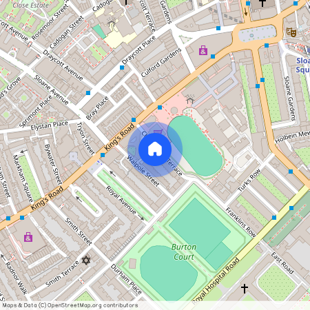 Cadogan Gardens, Sloane Square, SW3