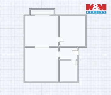 Pronájem bytu 2+1 48 m², Sídliště SHD 566, Bílina - Photo 5