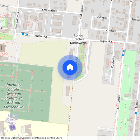 Krakowska 24, Ostrów Wielkopolski, ostrowski, wielkopolskie