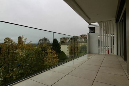 Appartement récent et lumineux de 2 pièces, avec vue et grande terrasse - Photo 5