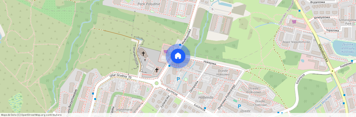 ul. Hokejowa, Orunia Górna - Gdańsk Południe, Gdańsk, pomorskie
