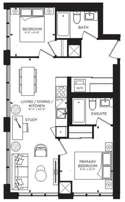 For Lease - 8 Wellesley Street Unit# 4915, Toronto, Ontario - Photo 1