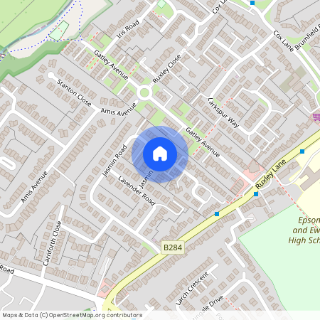 Jasmin Rd, Epsom KT19 9EA, UK