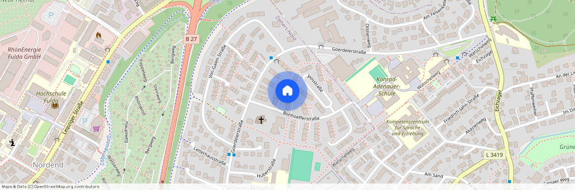 Bonhoefferstraße 11, 36037, Fulda