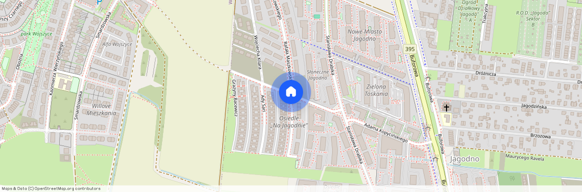 ul. Ryszarda Wagnera, Jagodno, Krzyki, Wrocław, dolnośląskie