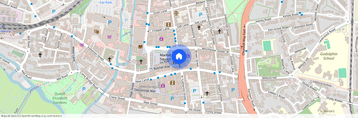 Queen Street, Salisbury, Wiltshire, SP1