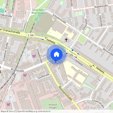 Bruchstraße, 40235 Düsseldorf - Flingern Nord