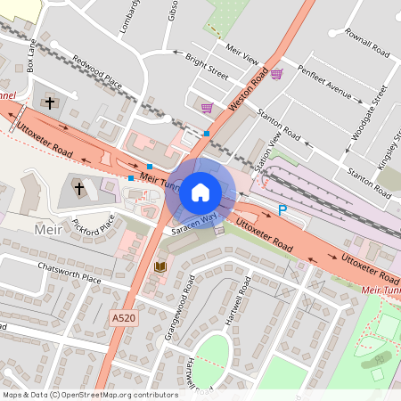 Uttoxeter Road, Stoke-On-Trent, ST3