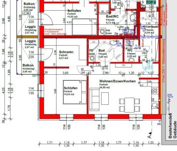 Neuwertige 2-Zimmer-Wohnung mit möblierter Küche, Balkon und tollem... - Photo 6