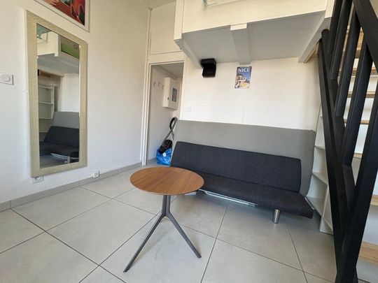 Location Appartement 1 pièce Meublé 13m² NICE 06000 - Photo 1