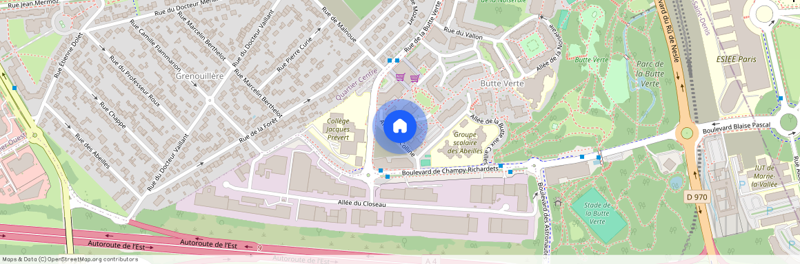 Allée de la Colline, Francja, Noisy-Le-Grand