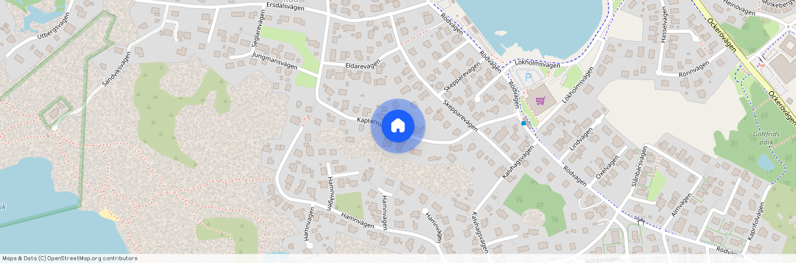 Kaptensvägen, Hönö