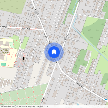 ul. Parkowa, Piekło, Zielona Pogoria, Dąbrowa Górnicza, śląskie