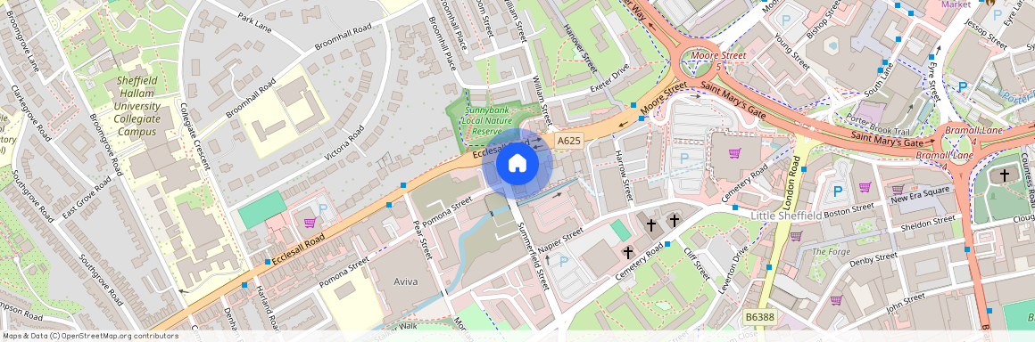 107 Coopers House, Ecclesall Road, Sheffield, S11 8HF