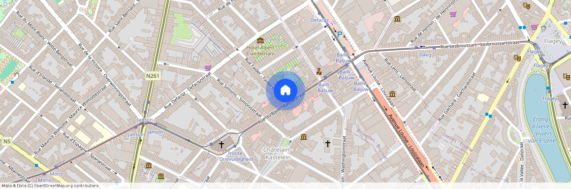 Rue Faider - Faiderstraat, 90, 1050, Ixelles