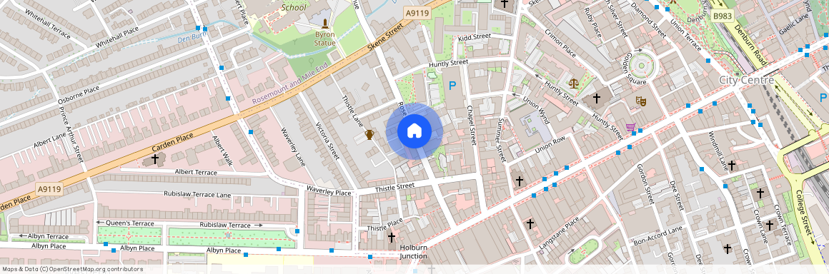 Rose Street, Aberdeen, AB10