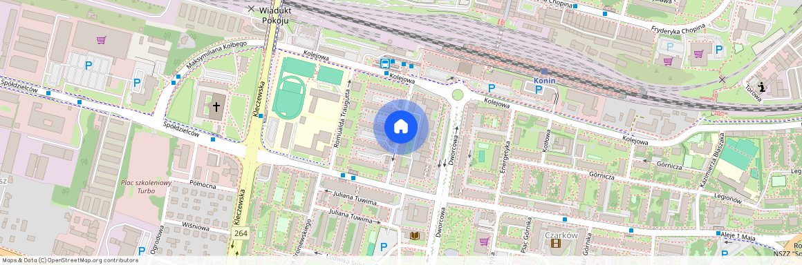 ul. Powstańców Styczniowych, Konin, wielkopolskie