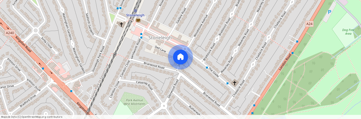 Dell Road, Epsom KT17