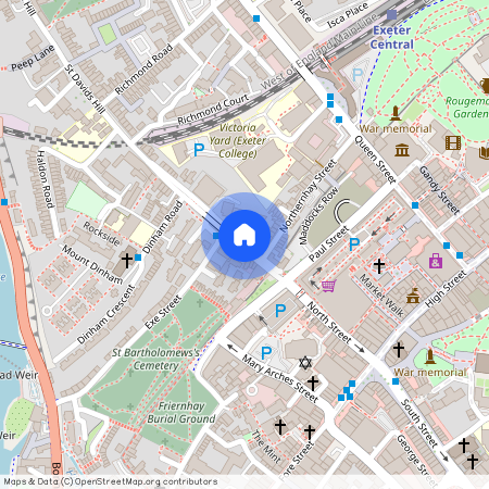 The Lodge, St Annes Well Mews, Lower North Street, Exeter, EX4