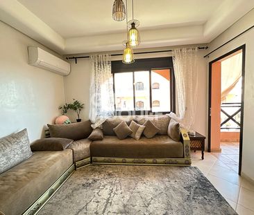 Marrakech : appartement de 3 pièces avec piscine (70 m²) en location - Photo 1