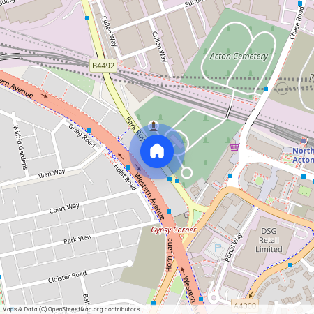 Brett Villas, Park Royal Road, London, W3