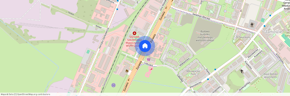 ul. Żurawia, Kołobrzeg, kołobrzeski, zachodniopomorskie