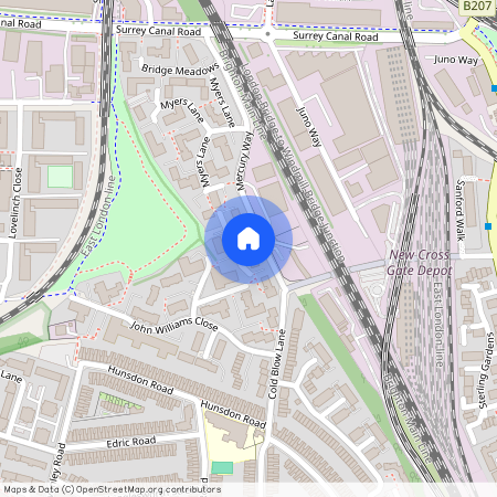 Samuel Close, Burbage House, SE14