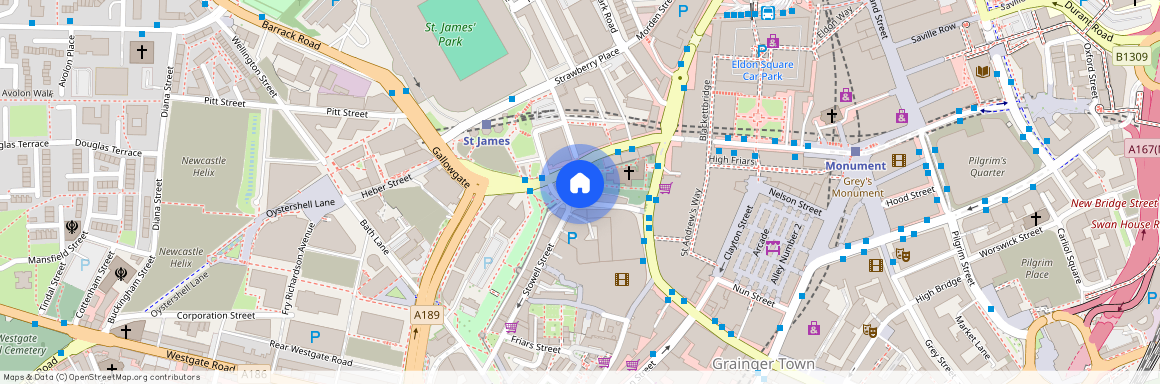 EE The Gatehouse, 70 St. Andrews Street, Newcastle upon Tyne, Tyne and Wear, NE1