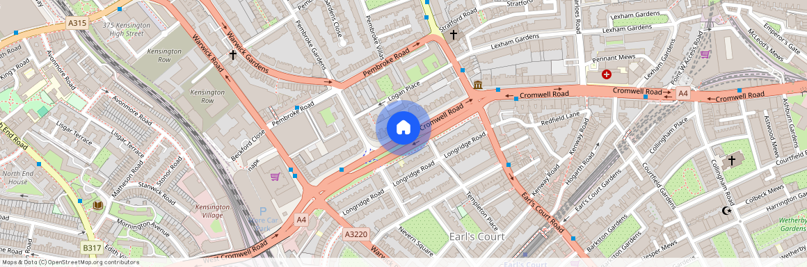 Flat 33 West Cromwell Road, Court SW5 9QL, Earls