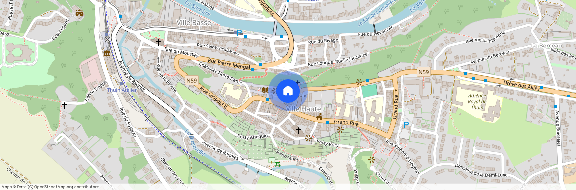Place Du Chapitre, 7/11, D2, 6530, Thuin
