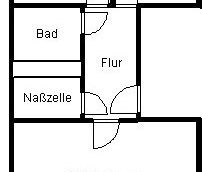 Große 2-Raum-Wohnung mit Wohnküche - Foto 1