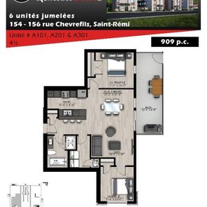 APPARTEMENT 2 CHAMBRES - ST-RÉMI - Photo 2